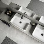 Хера мивка за плот 60*42 см (без зид)