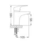 GMS Мијалник Батерија Медитеран Бела Злато AKD300