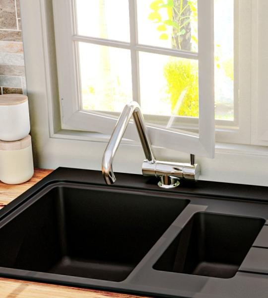 Fause Прозорец Преден Преклопување Чешма Батерија KPN101