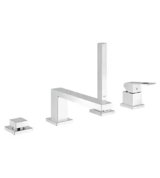 Grohe Eurocube 4 дупки када кран - 19897001