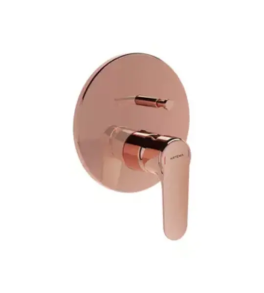 Artema Root Round A4272729 вграден смесувач за купатило, софт бакар