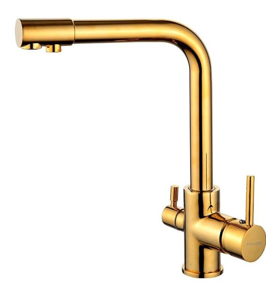 Fause Прочистувачки Излезен Мијалник Батерија Златен Gold KAR102-G