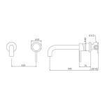 Fause Ѕиден Вграден Мијалник Батерија Златна Gold KDA101-G