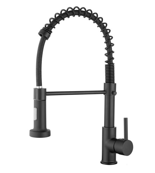 Fause Индустриска Чешма за Мијалник Црна KEE101-B