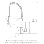 Индустриски батериски сифон со двоен излез KEE102
