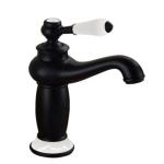 Fause Rustik Чесалка за умивалник Винтиџ Црна KLB100-B