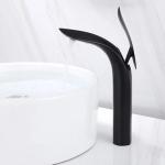 Fause Висок Чешма Лавабо Слушалка Лист Црна КСЛ103-Б