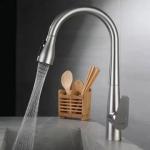 Fause Спирална Мијалник Батерија Pull Down 3 Функции Четка Никел KTE125-BR