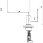 GPD Спирална Куќна Батерија Pedra Црна MES160-S