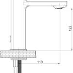 Лавабо смесител Педра MLB160