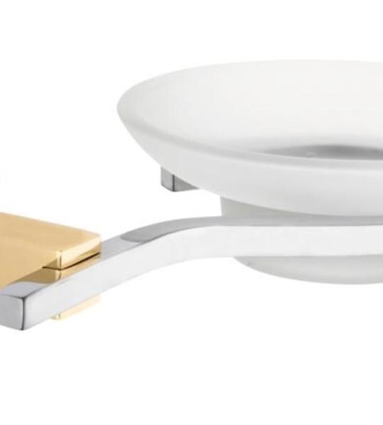 Монавит Ајвори Бања Огледало Пред Златно Месинг Сапунска Чинија A10302