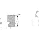 Монавит Ајвори Бања Огледало Пред Златно Месинг Сапунска Чинија A10302