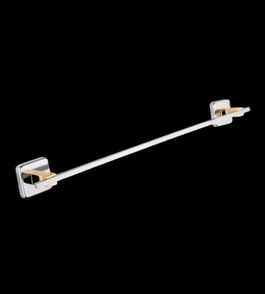 Monavit Ivory Златно купатило со долга полица за крпи A10306