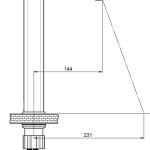 GPD Надградна Миксер Батерија за Лавабо Pedra MSL160