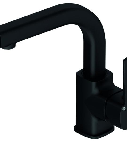 GPD Единствена Тело Чешма за Мијалник Pedra Црна MTL160-S