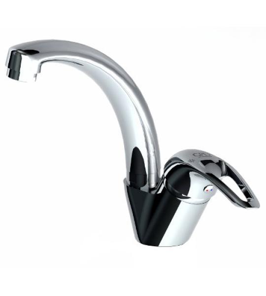 Единствениот смесувач за умивалник со еден излез за вода Adrio MTT120