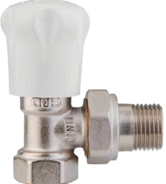 GPD аголен радијаторски вентил за крпеник за крпеник