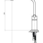 GPD Едноделна Мијалник Батерија Ritmo MTE85