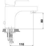 GPD Лавабо Батерија Солус MLB55