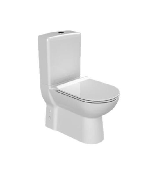 Туркуаз Бела на ѕидот без клоцет, резервоар, внатрешен дел, УФ капак