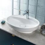 Туркуаз Cerastyle Lal C Серија Надградна Лавабо 60*45,5 см