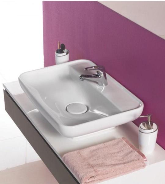 Лал серија наставен чинија умивалник за плот 60*42 см