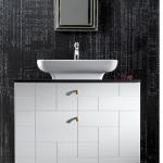 Лал серија наставен чинија умивалник за плот 60*42 см