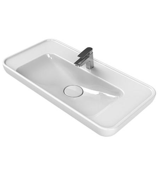 Лал Плочеста Плочеста Лавабо 70*42 см.