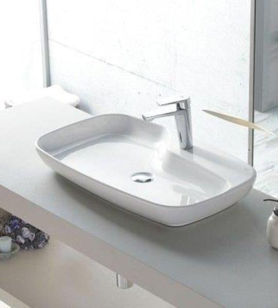 Туркуаз Cerastyle Nova Мијалник за Над Плот 70*43 cm