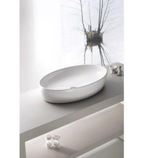 Turkuaz Cerastyle One Еден Умивалник 67*42см Чинија за Плоча (Без Дупки)