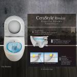 Turkuaz City Rimless Безканален Висечки ВЦ, Gala Slim Бавно Затворање Капак и Вградлив Резервоар Комплет