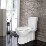 TURKUAZ DURU Rimless Без Канал Тоалетна Школка на Ѕид (Со Долен Излез)