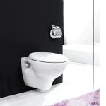 Тиркоаз Лилава Виолетова Тоалетна, Капак, НКП Вграден Резервоар, Мат Копче 4-во