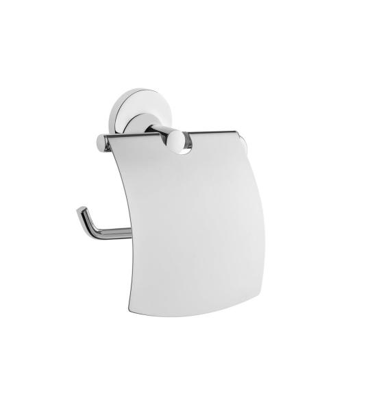 Vitra Base 300 поклопен хромски држач за тоалетна хартија A44112