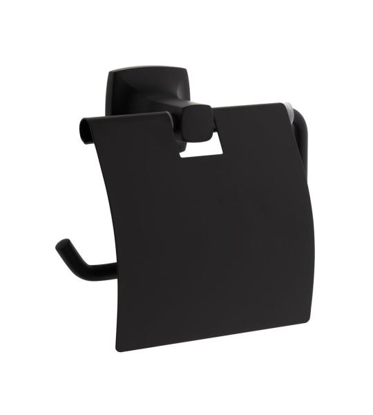 Vitra Base 400 Мат Црна Капак Тоалетна Хартија Држач A4412336