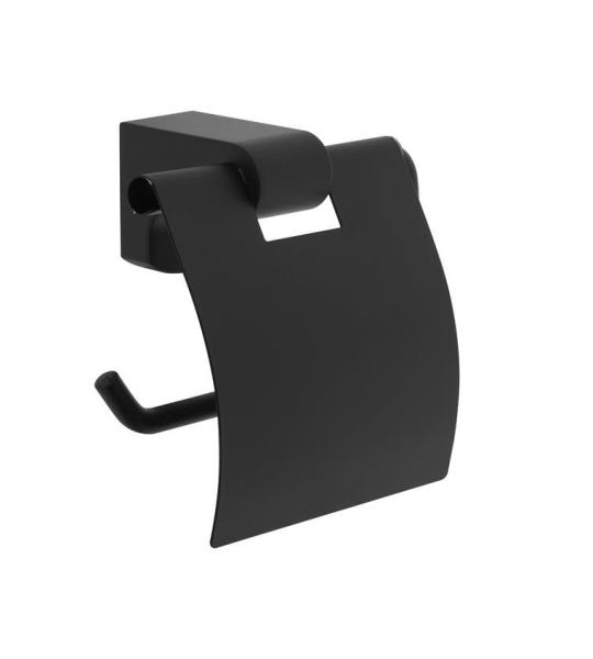 VitrA Base 700 Капак за тоалетна хартија Мат Црн A4407436