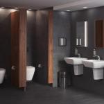 Vitra Integra Bela Kanalna Visečka WC Školjka Kompleten Set so Vgradna Kazanče 800-2027