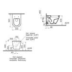 VitrA Integra Скриено Монтиран Висечки ВЦ Комплет со Вградлив Резервоар 800-2027