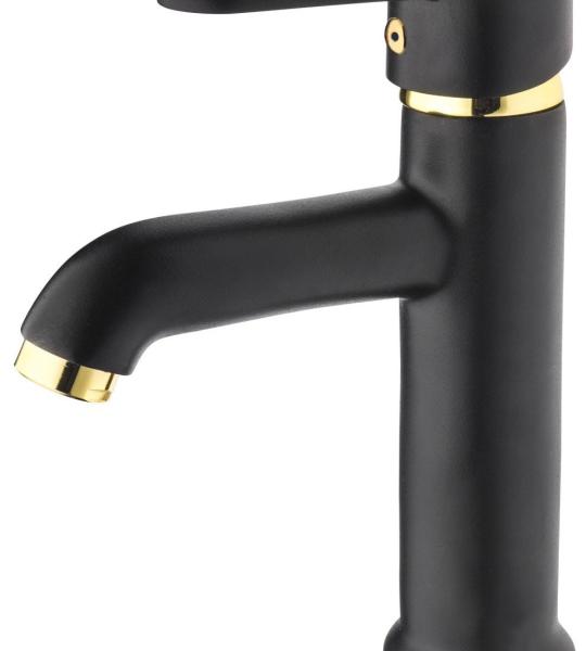 GМС Миксер за Лавабо Зирве Црно Злато ZRV200